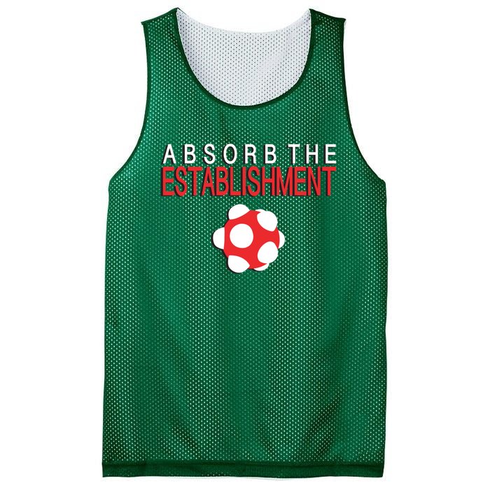 Absorb The Establishment Mesh Reversible Basketball Jersey Tank