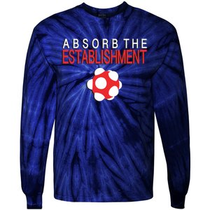 Absorb The Establishment Tie-Dye Long Sleeve Shirt