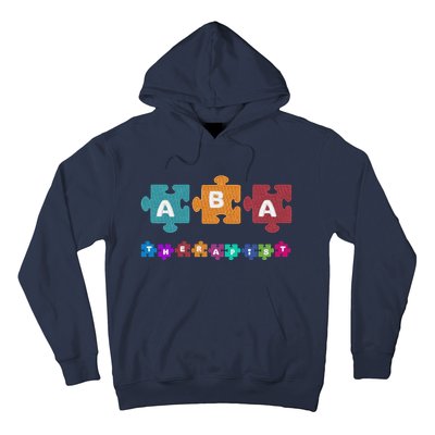 ABA Therapist Educate Behavior Analyst Autism Therapy RBT Hoodie