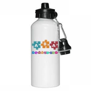 ABA Therapist Educate Behavior Analyst Autism Therapy RBT Aluminum Water Bottle