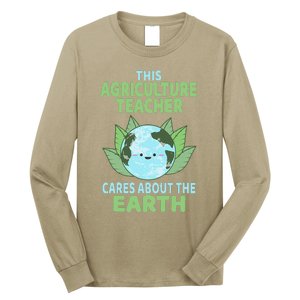 Agriculture Teacher Earth Day School Classroom Long Sleeve Shirt