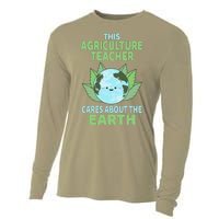 Agriculture Teacher Earth Day School Classroom Cooling Performance Long Sleeve Crew