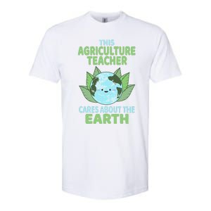 Agriculture Teacher Earth Day School Classroom Softstyle CVC T-Shirt