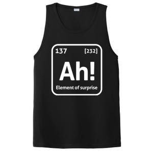 Ah The Elet Of Surprise Chemistry Funny Science Teacher Gift PosiCharge Competitor Tank