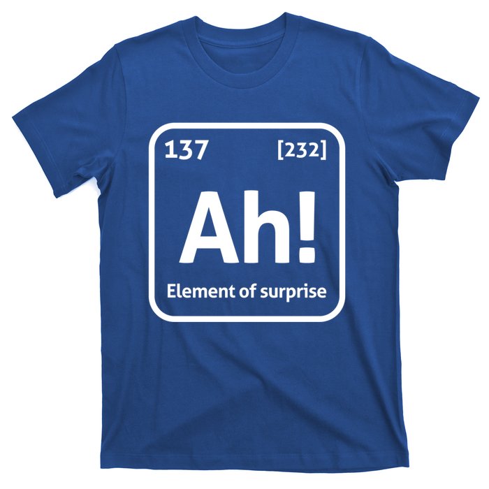 Ah The Elet Of Surprise Chemistry Funny Science Teacher Gift T-Shirt