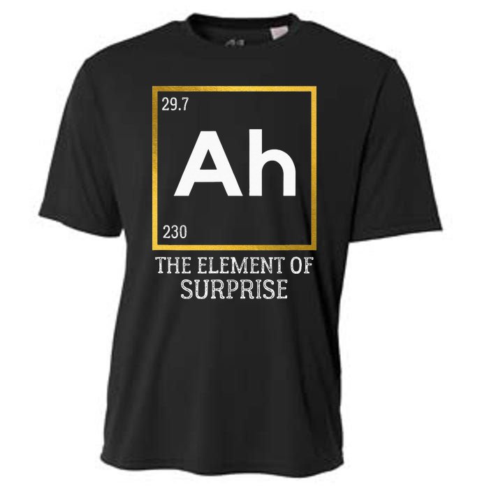 Ah The Element Of Surprise Chemistry Science Humor Cooling Performance Crew T-Shirt