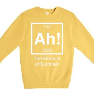 Ah The Element Of Surprise Premium Crewneck Sweatshirt