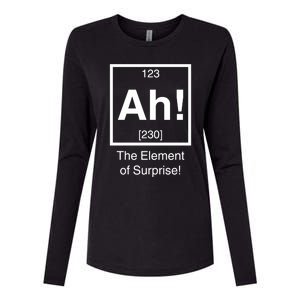 Ah The Element Of Surprise Womens Cotton Relaxed Long Sleeve T-Shirt