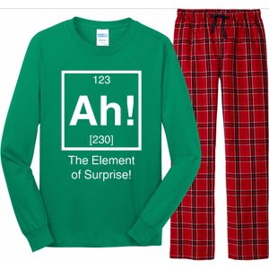 Ah The Element Of Surprise Long Sleeve Pajama Set