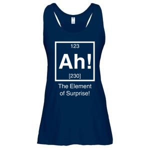 Ah The Element Of Surprise Ladies Essential Flowy Tank