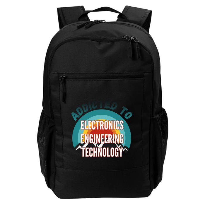 Addicted To Electronics Engineering Technology College Major Gift Backpack