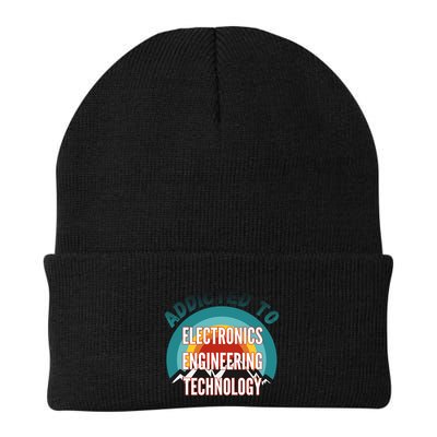 Addicted To Electronics Engineering Technology College Major Gift Beanie