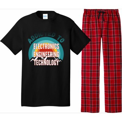 Addicted To Electronics Engineering Technology College Major Gift Pajama Set