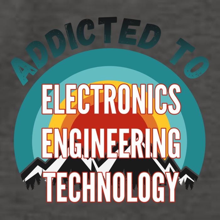 Addicted To Electronics Engineering Technology College Major Gift Vector Backpack
