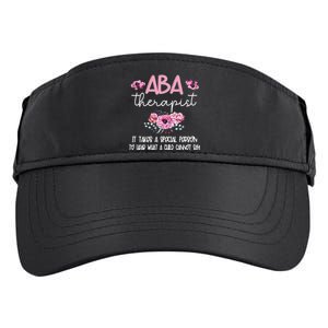 ABA Therapist Flower Applied Behavior Analysis ABA Therapy Adult Drive Performance Visor