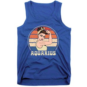 Aquarius Tee Funny Birthday Funny Gift Quarius Zodiac Great Gift Tank Top