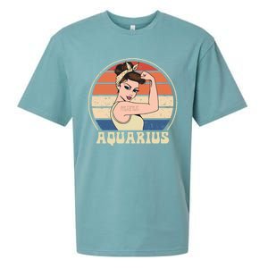 Aquarius Tee Funny Birthday Funny Gift Quarius Zodiac Great Gift Sueded Cloud Jersey T-Shirt