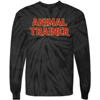 Animal Trainer Funny Circus Staff Costome Theme Party Tie-Dye Long Sleeve Shirt