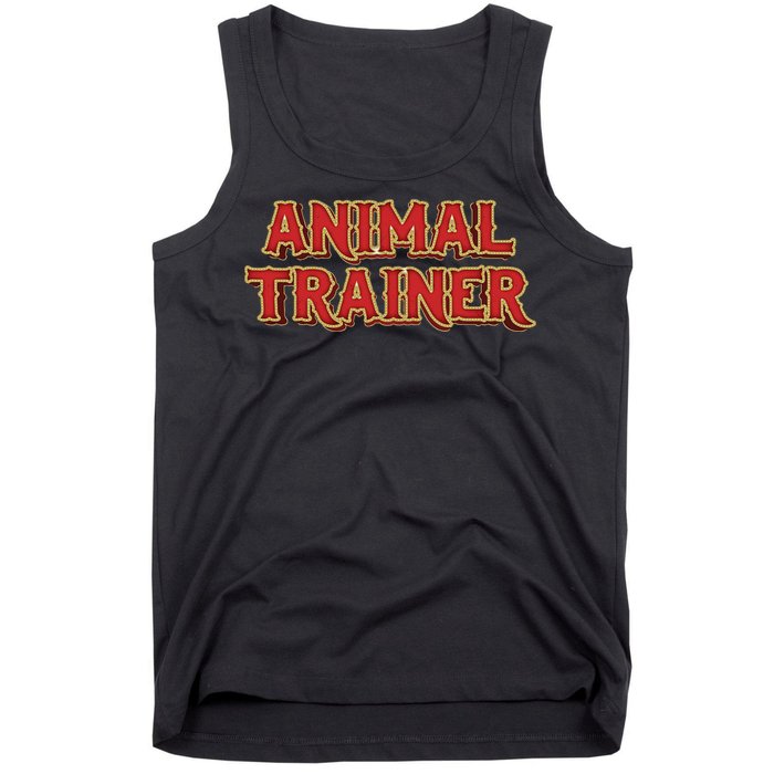 Animal Trainer Funny Circus Staff Costome Theme Party Tank Top