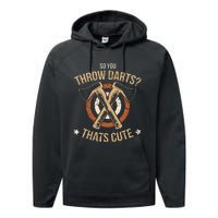 Axe Throwing Funny Hatchet Lumberjack Hobby Cute Gift Performance Fleece Hoodie