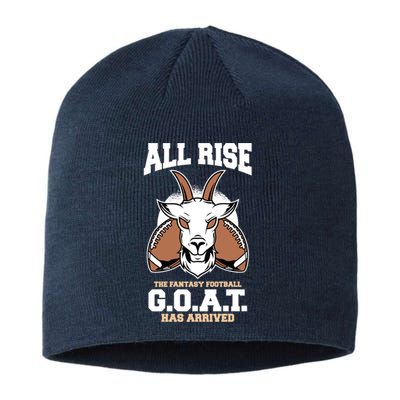 All The Fantasy Football Rise Goat Has Arrived Draft Party Premium Sustainable Beanie