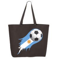 Argentina Team Flag Soccer Ball 25L Jumbo Tote