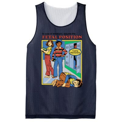 Assume The Fetal Position Mesh Reversible Basketball Jersey Tank