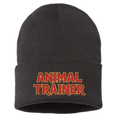 Animal Trainer Funny Circus Staff Costome Theme Party Sustainable Knit Beanie