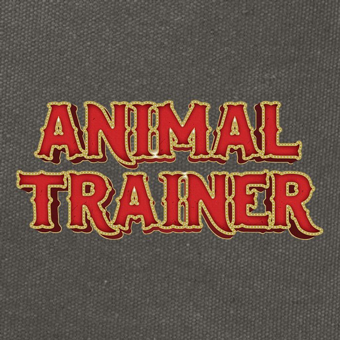 Animal Trainer Funny Circus Staff Costome Theme Party Cotton Canvas Backpack