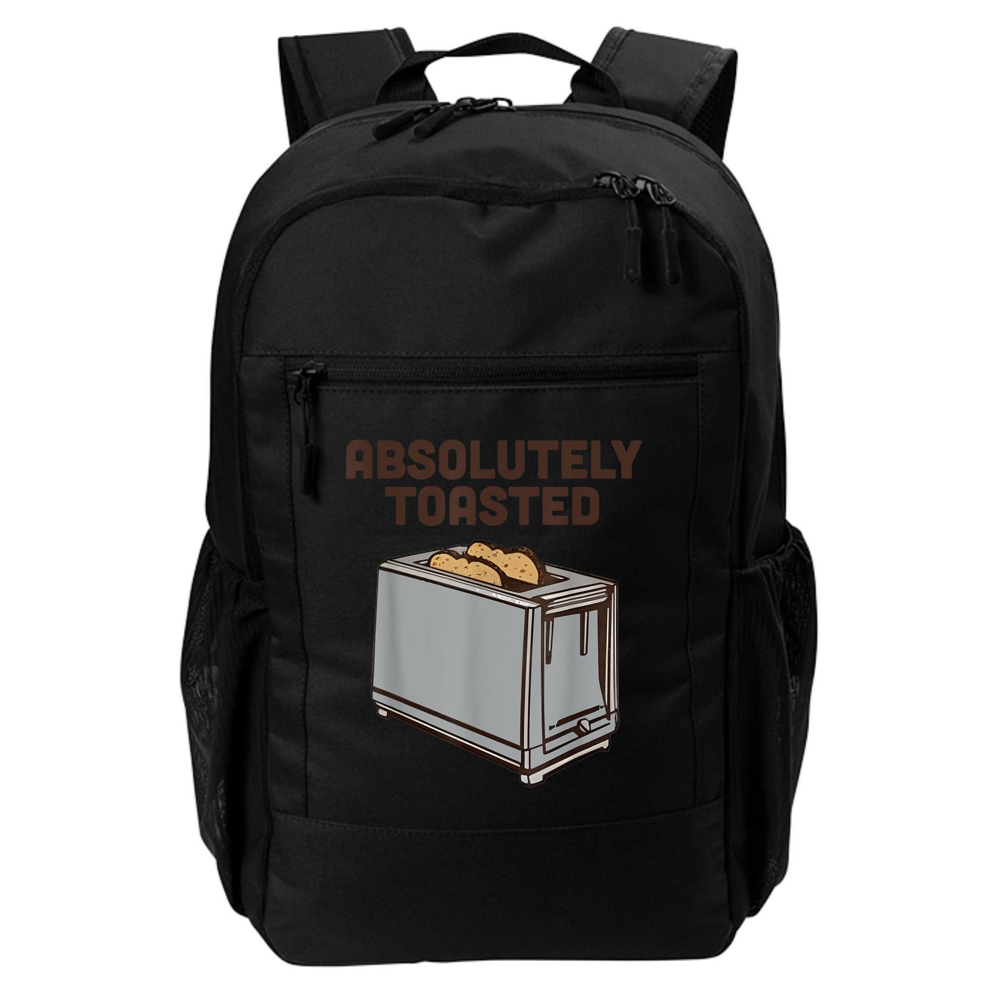 Absolutely Toasted Funny Backpack