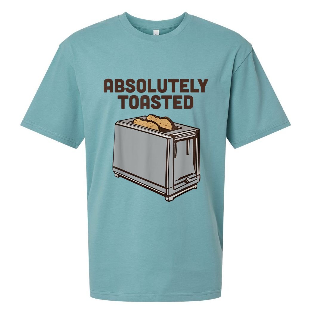Absolutely Toasted Funny Sueded Cloud Jersey T-Shirt