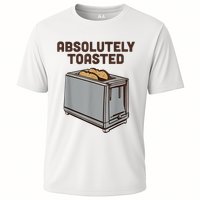 Absolutely Toasted Funny Cooling Performance Crew T-Shirt