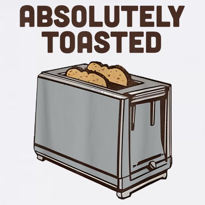 Absolutely Toasted Funny Short Acrylic Beanie