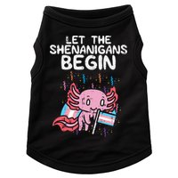 Axolotl Transgende.r Flag Shenanigans Tran.s Transsexual Pride Doggie Tank
