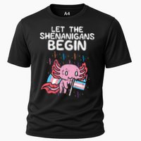 Axolotl Transgende.r Flag Shenanigans Tran.s Transsexual Pride Performance Shirt