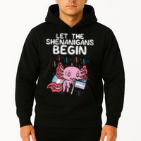Axolotl Transgende.r Flag Shenanigans Tran.s Transsexual Pride Hoodie