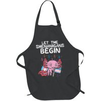 Axolotl Transgende.r Flag Shenanigans Tran.s Transsexual Pride Apron