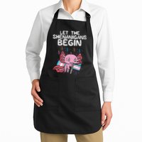 Axolotl Transgende.r Flag Shenanigans Tran.s Transsexual Pride Apron