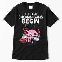 Axolotl Transgende.r Flag Shenanigans Tran.s Transsexual Pride Tall T-Shirt