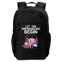 Axolotl Transgende.r Flag Shenanigans Tran.s Transsexual Pride Backpack