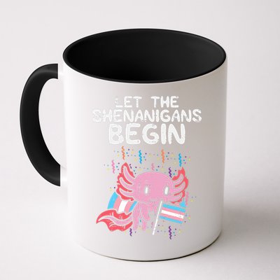 Axolotl Transgende.r Flag Shenanigans Tran.s Transsexual Pride Mug