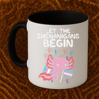 Axolotl Transgende.r Flag Shenanigans Tran.s Transsexual Pride Mug