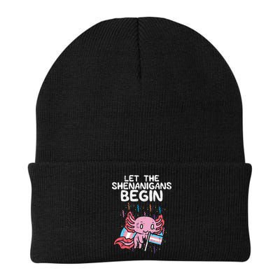 Axolotl Transgende.r Flag Shenanigans Tran.s Transsexual Pride Beanie