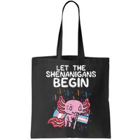 Axolotl Transgende.r Flag Shenanigans Tran.s Transsexual Pride Bag