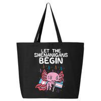 Axolotl Transgende.r Flag Shenanigans Tran.s Transsexual Pride 25L Jumbo Tote