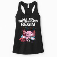 Axolotl Transgende.r Flag Shenanigans Tran.s Transsexual Pride Womens Tank Top