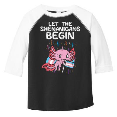 Axolotl Transgende.r Flag Shenanigans Tran.s Transsexual Pride Toddler Fine Jersey T-Shirt