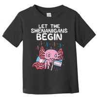Axolotl Transgende.r Flag Shenanigans Tran.s Transsexual Pride Toddler T-Shirt