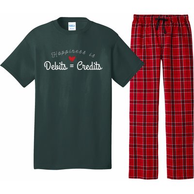 Accountant T Funny Debits Equals Credits CPA Pajama Set