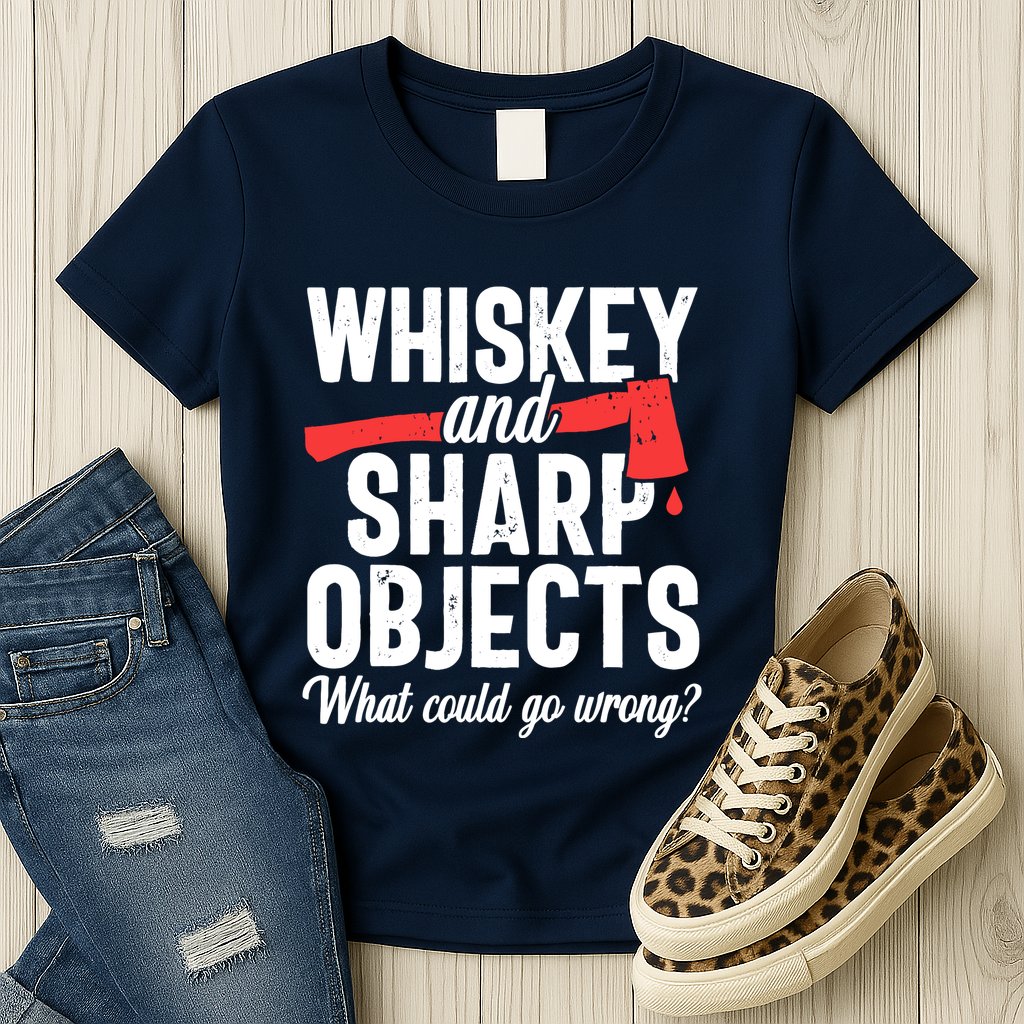 Axe Throwing Funny Targets Hatchet Lumberjack Gift Womens T-Shirt